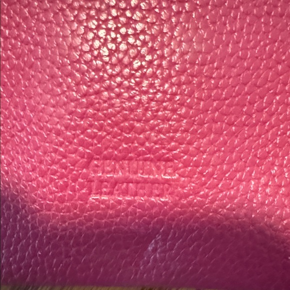 Giani Bernini Fuchsia Leather Wallet - Picture 6 of 10